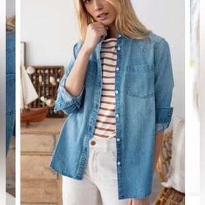 Marea Western Denim Shirt